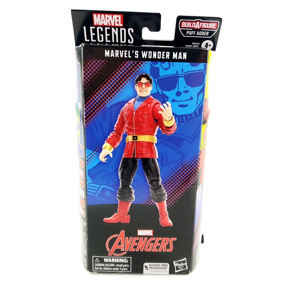 Marvel Legends Series Avengers Puff Adder 6" Action Figure New Sealed